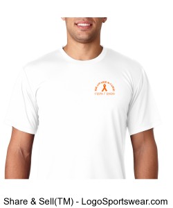 Unisex Hanes Cool Dri QR Graphic Design T-Shirt Design Zoom