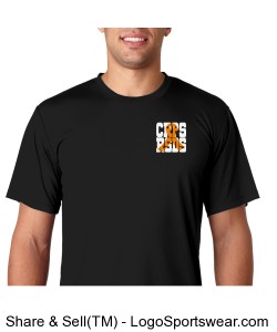Unisex Hanes Cool Dri CRPS/RSDS Facts Graphic Design T-Shirt Design Zoom