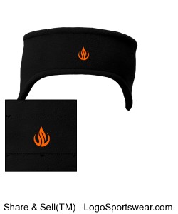 R-Tek Stretch Fleece Headband with MN RSD Coalition Logo Design Zoom